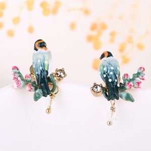 earrings   bird－This has been sold